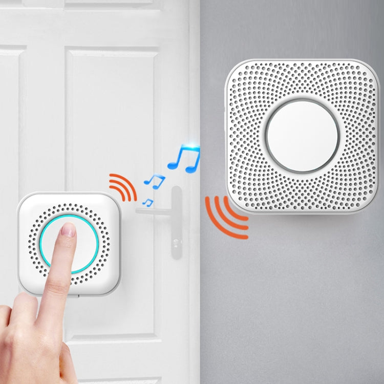 PJ-16 Intelligent Wireless Doorbell with 8-level Volume Adjustable & 36 Ringtones, EU Plug PJ-16 Intelligent Wireless Doorbell with 8-level Volume Adjustable & 36 Ringtones, EU Plug